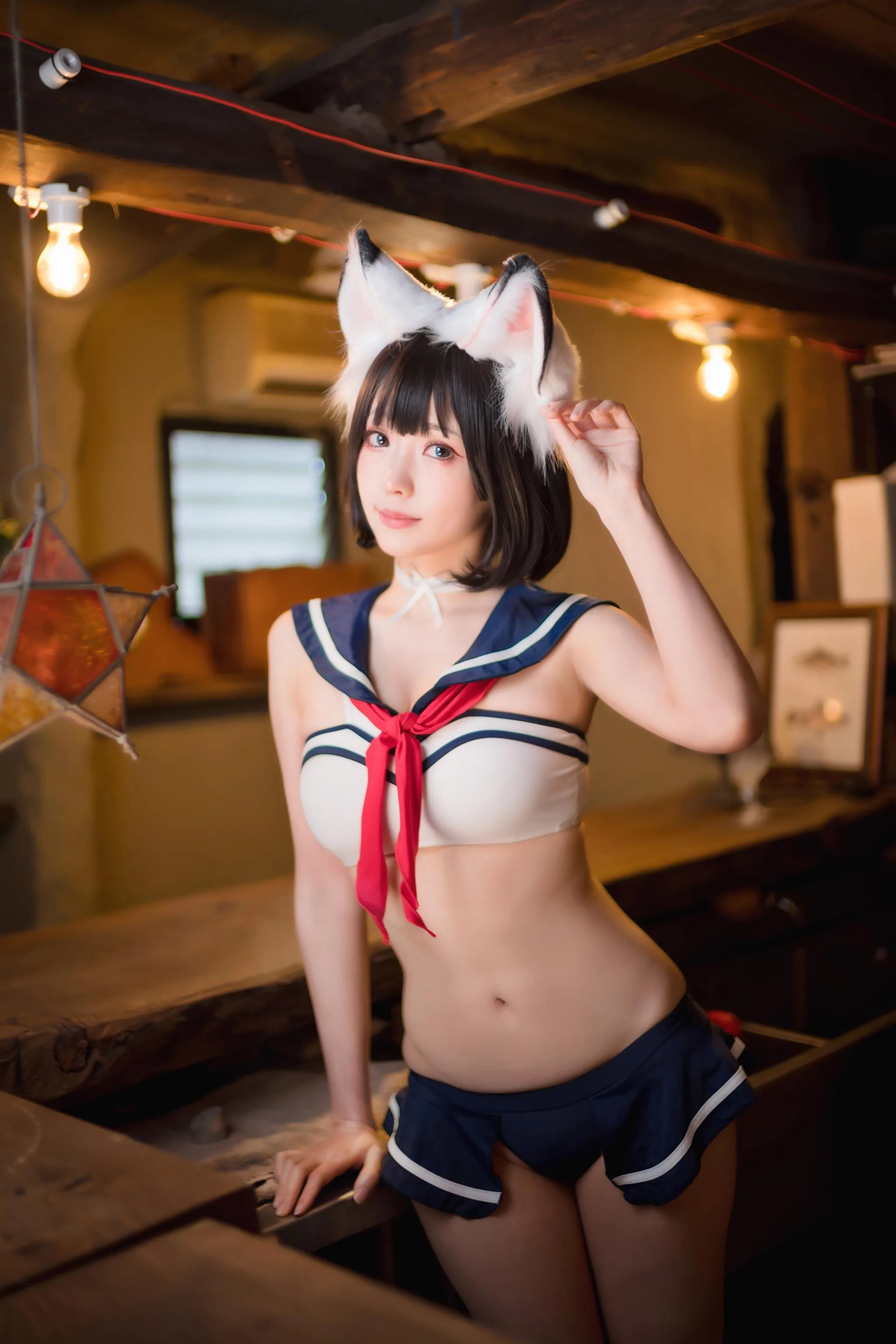 ElyEE子 – NO.79 Kemomimi Izakaya 獸耳居酒屋 [22P]插图8